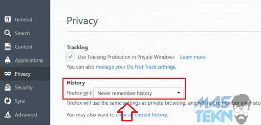 Cara menggunakan mode privat di browser default Anda