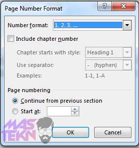 Cara Membuat dan Mengatur Nomor Halaman di Microsoft Word 