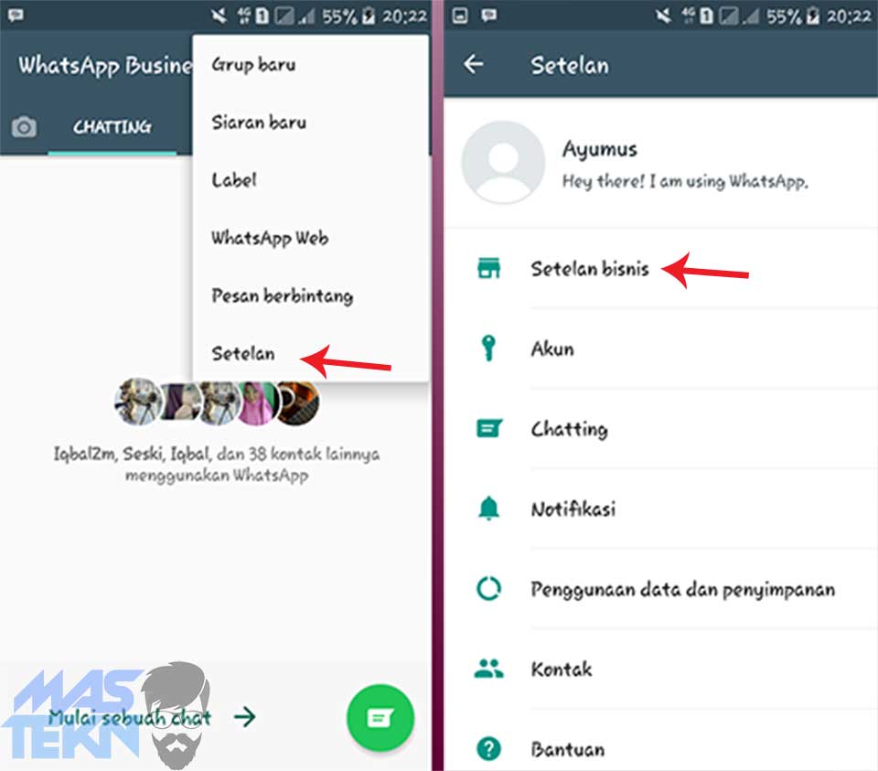 Cara Mengaktifkan Pesan Otomatis & Balas Cepat di Whatsapp Business 1