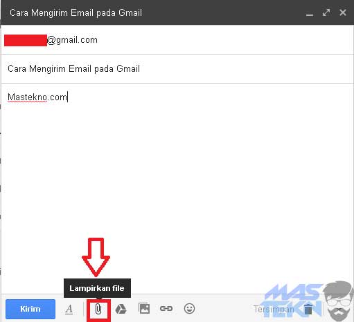 cara mengirim email beserta lampiran Menggunakan gmail lengkap 3