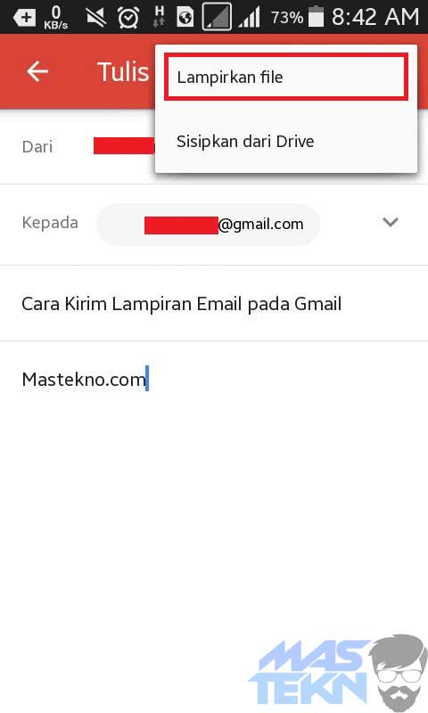 cara mengirim email beserta lampiran Menggunakan gmail lengkap 5