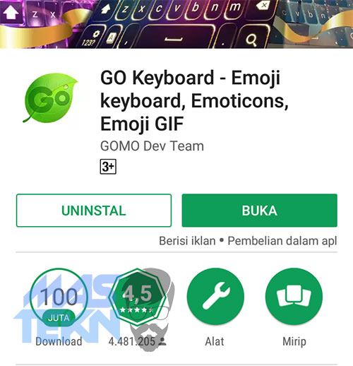 Cara mengubah keyboard di android 1