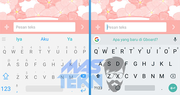 Cara mengubah keyboard di android 5