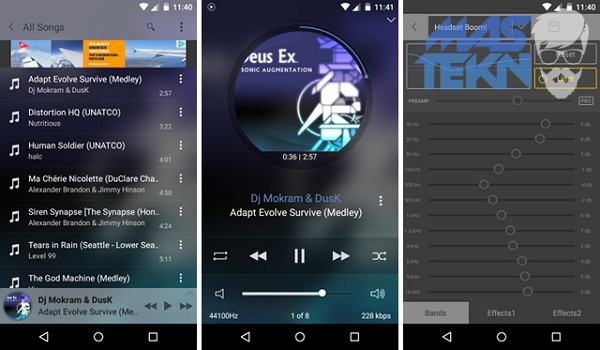 Aplikasi Pemutar Musik Terbaik untuk Android 8