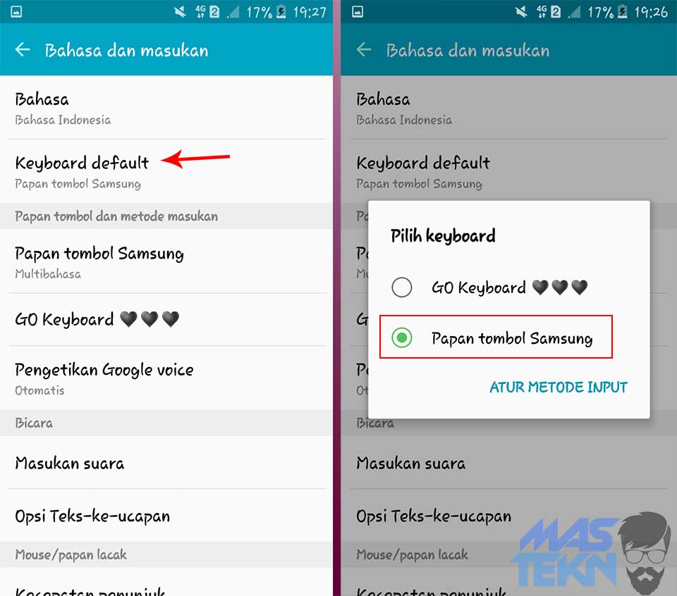 Cara mudah mengganti tema atau tampilan keyboard Android 2