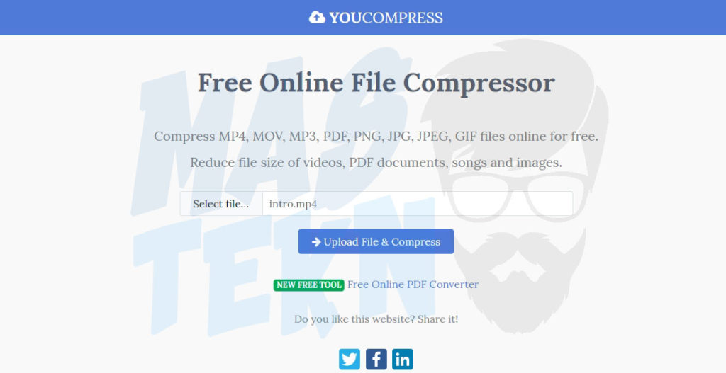 kompres video online