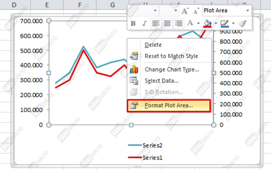 Cara Membuat Grafik di MIcrosoft Excel