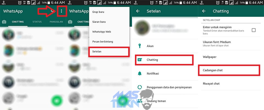 cara backup chat whatsapp di android dengan mudah dan cepat 