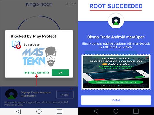 cara root android semua merk tipe tanpa pc