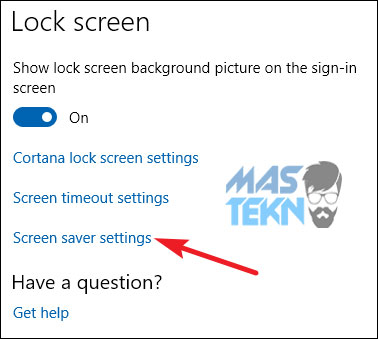 cara mengaktifkan mengganti screensaver windows 10