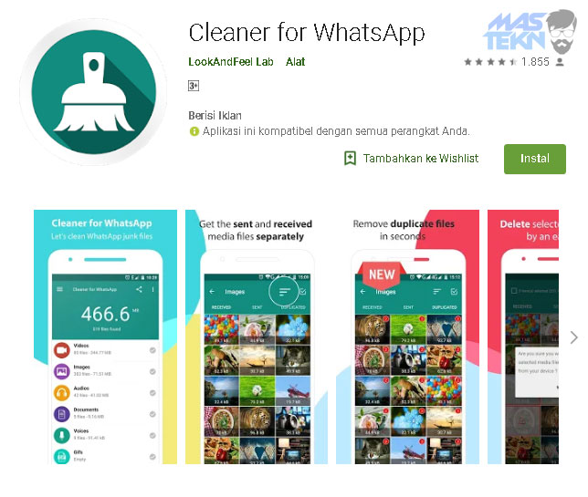 5 Aplikasi Pembersih WhatsApp Terbaik untuk Android 
