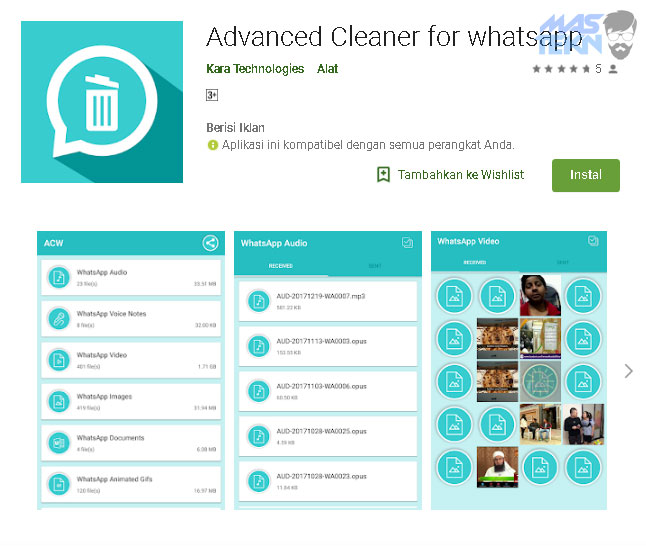 5 aplikasi pembersih whatsapp android terbaik 