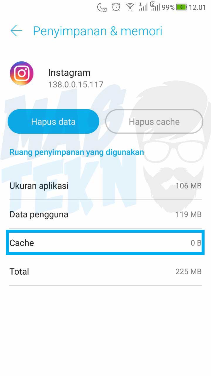 cara membersihkan cache aplikasi android