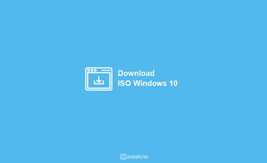 Cara Download ISO Windows 10