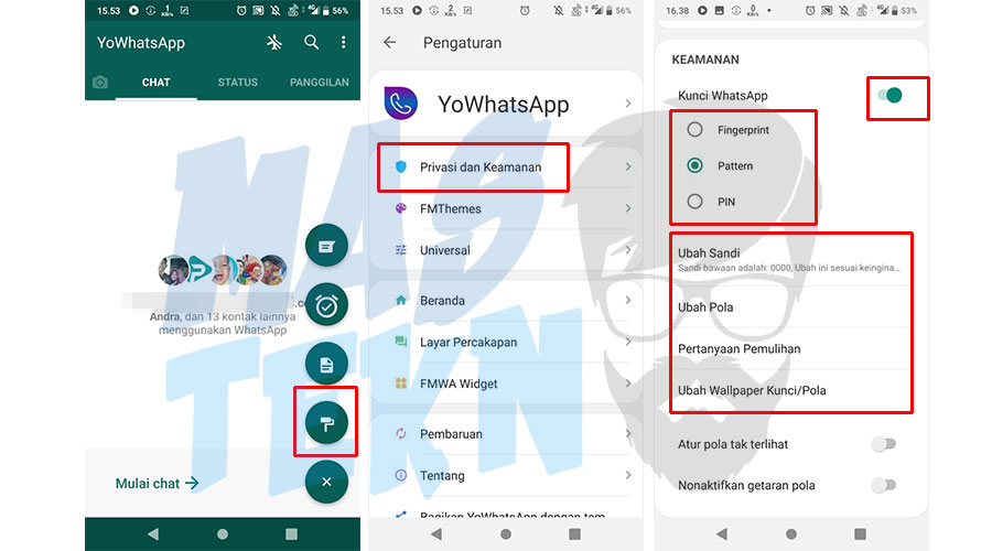 Cara Membuat Password Whatsapp