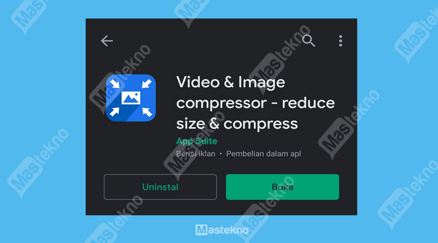 cara kompres video menggunakan video image kompreser