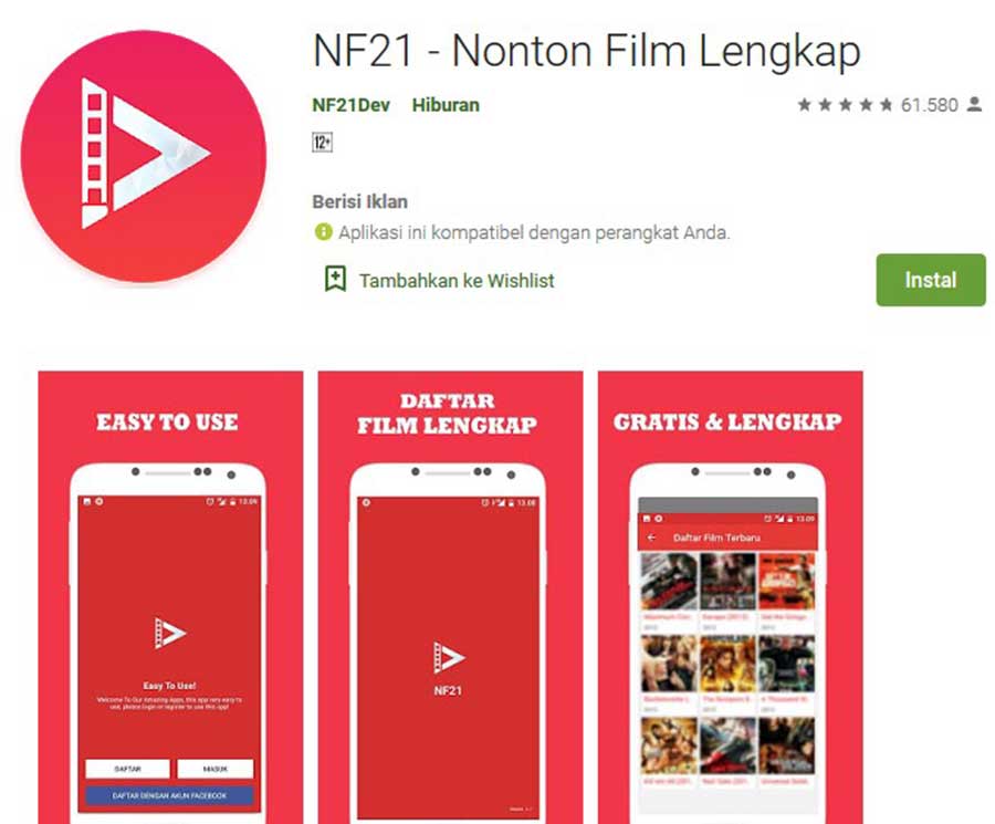 aplikasi nf21