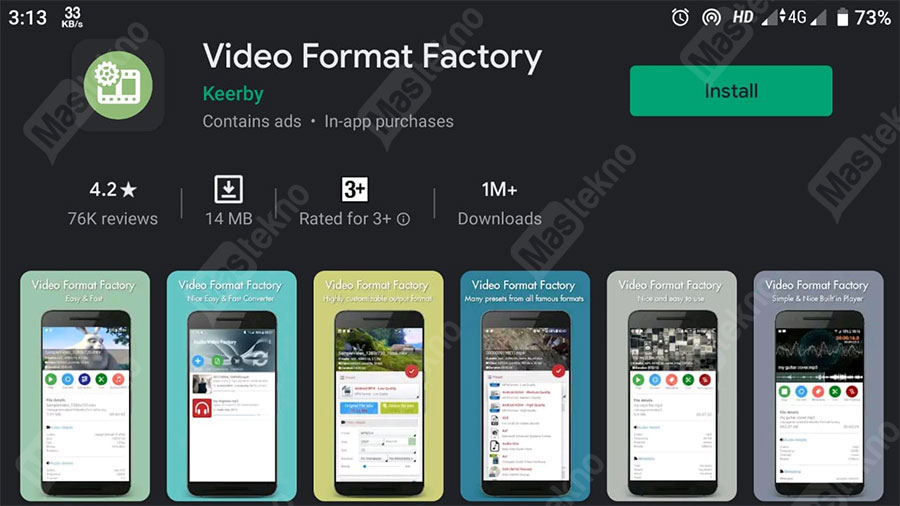 Download Aplikasi Video Format Factory