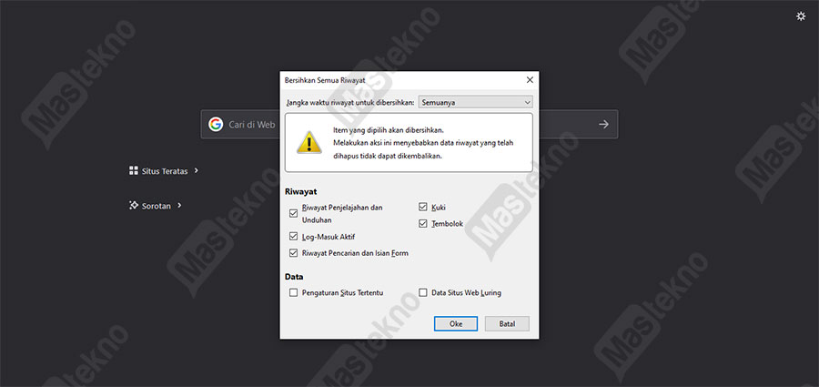 Mengatasi Security Certificate Error di Firefox PC