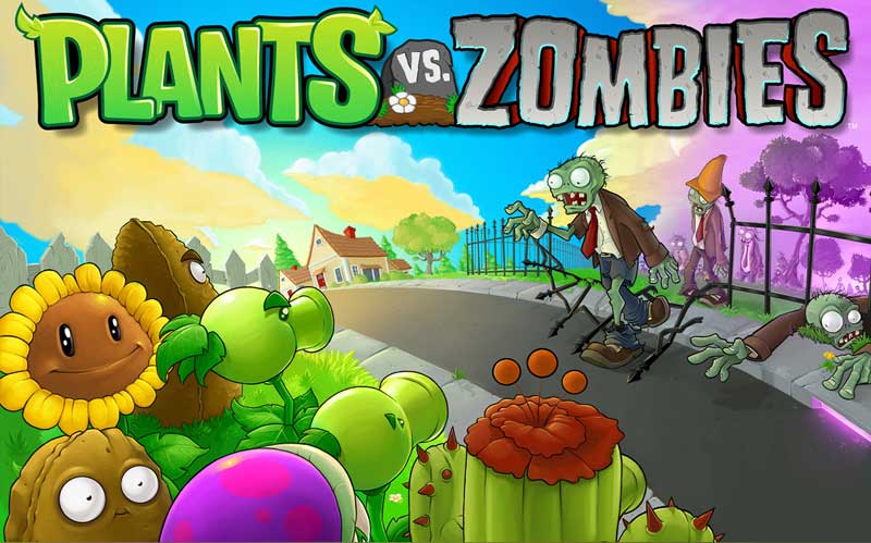 gameplay plants vs zombie